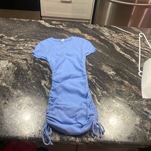 blue snatching dress!